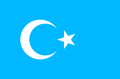 Уйгурский флаг. Wikipedia