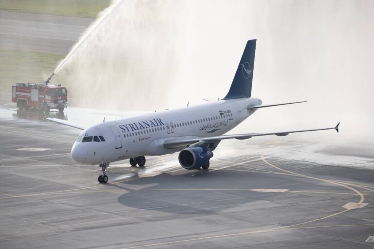 Шереметьево встречает Syrian Airlines