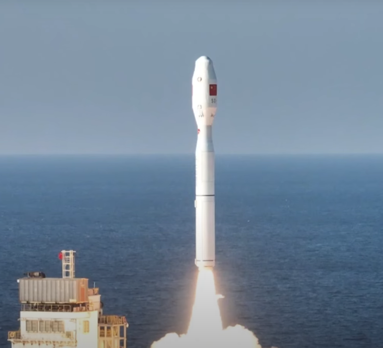 Запуск ракеты «Цзелун-3»