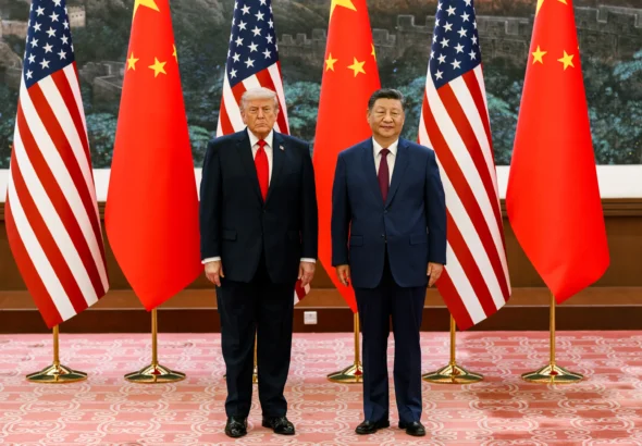 Дональд Трамп и Си Цзиньпин