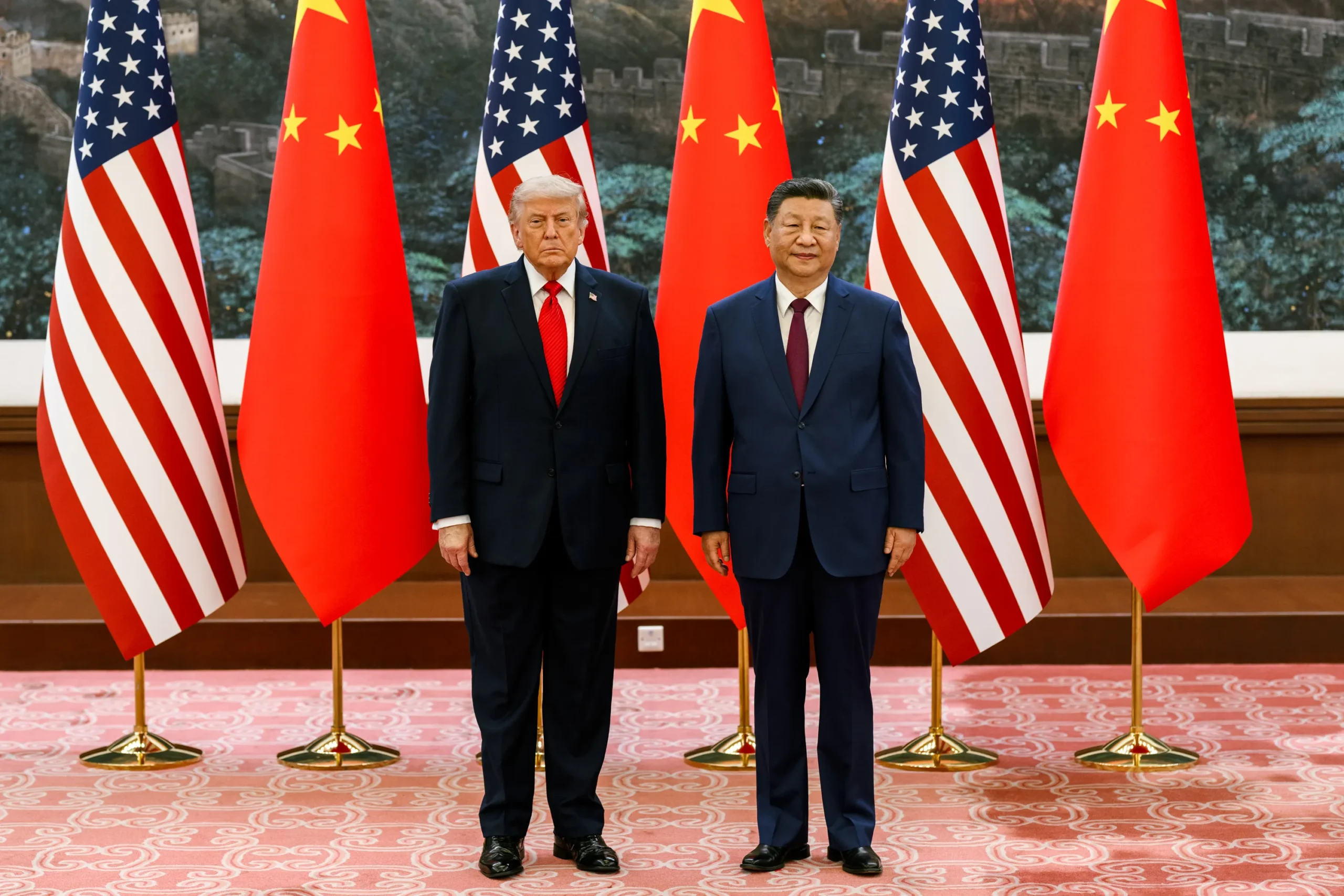 Дональд Трамп и Си Цзиньпин