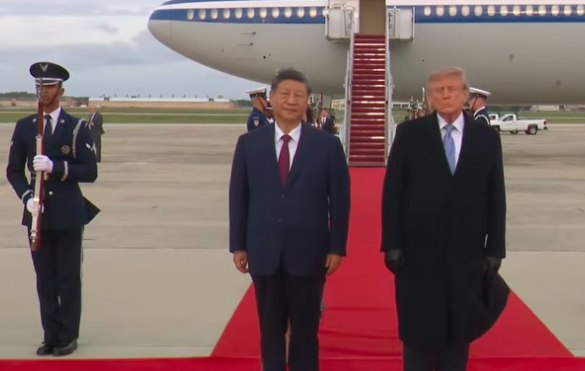 Си Цзиньпин и Дональд Трамп